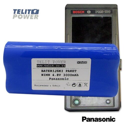 Telit Power Baterija za FLUKE dvokanalni osciloskop BOSCH PMS100 NiMH 4.8V 3000mAh Panasonic Cene
