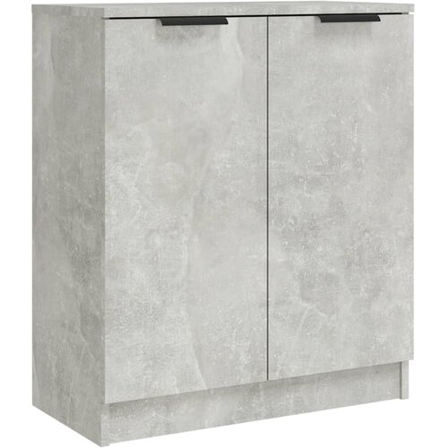  Komoda siva boja betona 60x30x70 cm od konstruiranog drva Slike