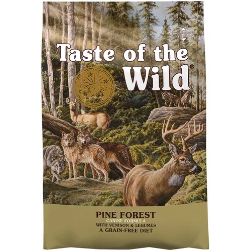 Taste Of The Wild Ekonomično pakiranje Adult 2 x 12,2 kg - Pine Forest (2 x 12,2 kg)