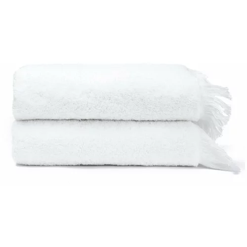Bonami Selection Set s 2 bijela ručnika od 100% pamuka , 50 x 90 cm