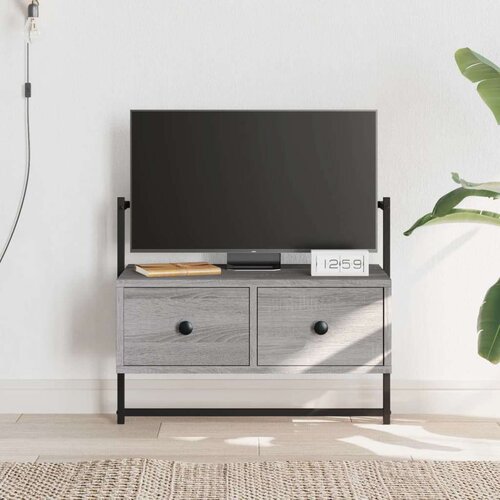 TV ormarić zidni boja hrasta 60 5x30x51 cm konstruirano drvo Slike