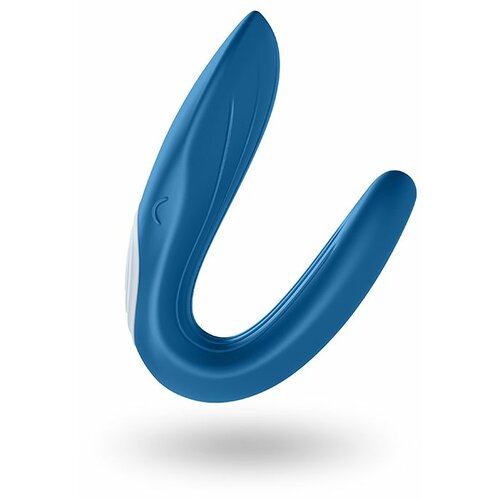 plavi vibrator za parove satisfyer double whale Slike