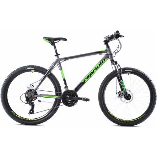  bicikl OXYGEN 26" sivo neon zeleni 2020 (20) Cene