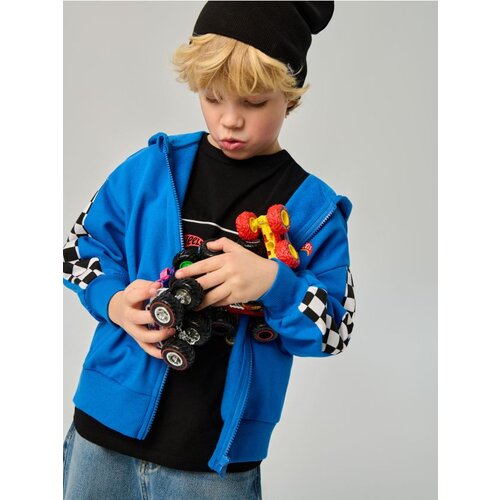 Sinsay Majica s kapuljačom na patentni zatvarač Hot Wheels Cene