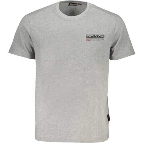 Napapijri MEN&amp;amp;#39;S SHORT SLEEVED T-SHIRT GRAY Slike