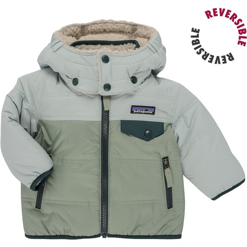 Patagonia BABY REVERSIBLE TRIBBLES HOODY Bež Slike