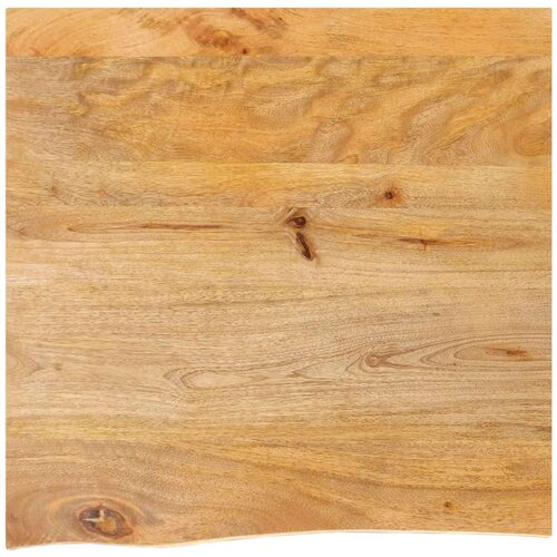 vidaXL Mizna plošča z naravnim robom 80x80x3,8 cm trden mangov les, (21410879) Cene