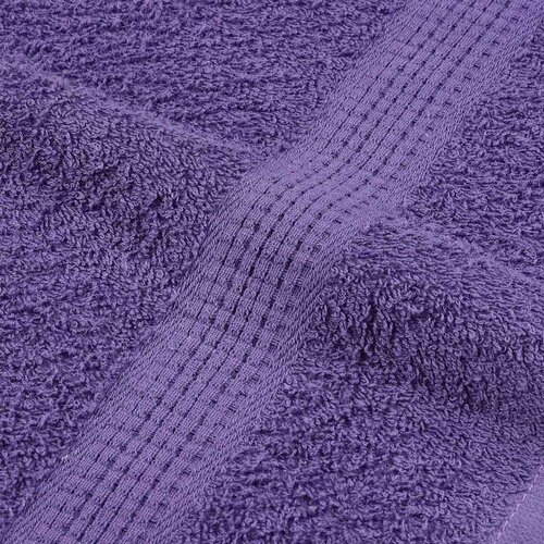  Ručnici 4 kom ljubičasti 100 x 200 cm 360 gsm od 100 % pamuka Slike