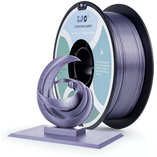  ZIRO Glitter Diamond PLA filament 1.75 mm - Lavender Cene
