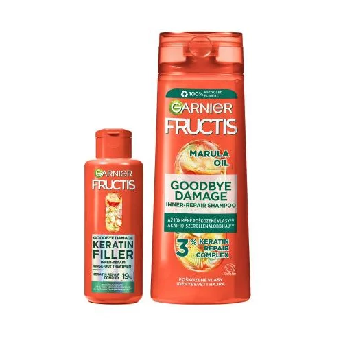 Garnier Fructis Goodbye Damage Repairing Shampoo Set šampon 400 ml + maska za kosu 200 ml za ženske