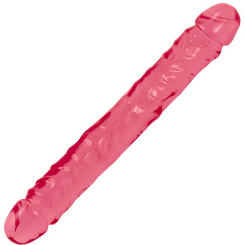Doc Johnson Crystal Jellies Jr. Double Dong 12" Pink Cijene
