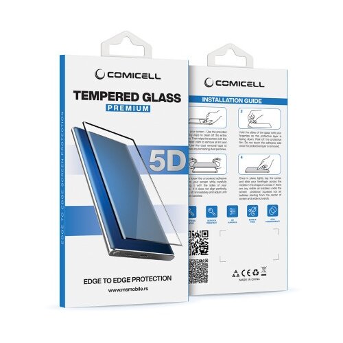  folija za zaštitu ekrana glass 5d curved full glue za xiaomi redmi note 14 pro plus 5g crna ( FL11624 ) Cene