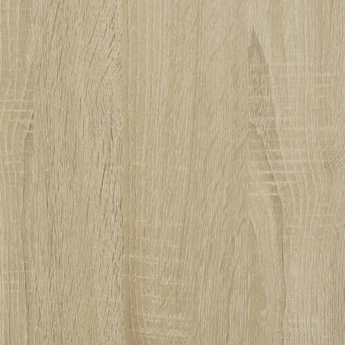  kolica boja hrasta 60x39,5x89 cm od konstruiranog drva Slike