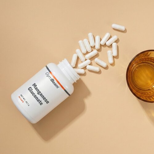 GymBeam Manganese gluconate 90 kaps. Slike