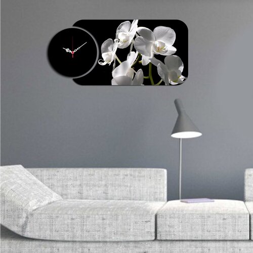 Wallity MDF Zidni sat iz 2 dela &amp;Scaron;areni Slike