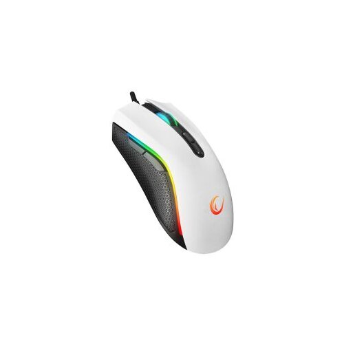  Mi&scaron; gaming RAMPAGE RAMPAGE SMX-R44 V2 Macrol White 12800 DPI RGB LED 80 Million Huano Switch Gaming Player Mouse, 41492 Cijene