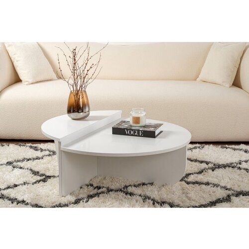 Hanah home stočić za dnevnu sobu orion - white white coffee table Cene