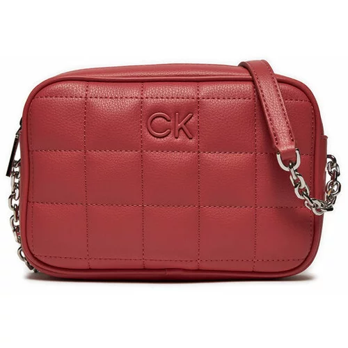 Calvin Klein Ročna torba Ck Square Quilt K60K612331 Roza