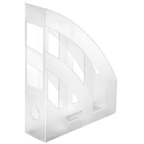 Herlitz Stalak za spise okomiti Classic, PVC, prozirni, mat Slike