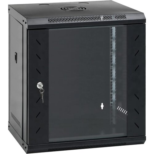 vidaXL Stenska omrežna omarica 12U 19" IP20 53x40x60 cm Cene
