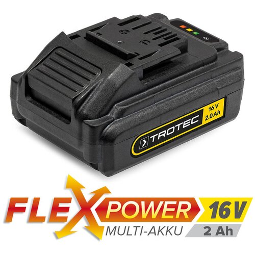 Trotec Vi&scaron;enamjenska punjiva baterija Flexpower, 16 V, 2 Ah Cijene