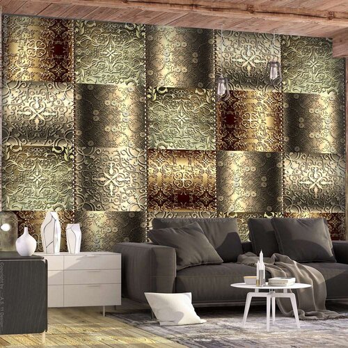  Samoljepljiva foto tapeta - Metal Plates 343x245 Slike
