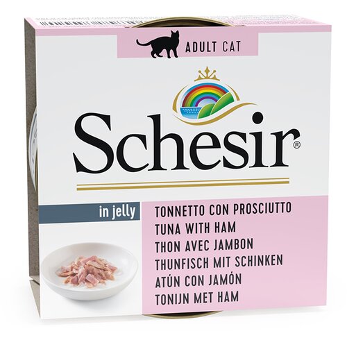  Varčno pakiranje Schesir v želeju 24 x 85 g - Tuna s &scaron;unko Cijene