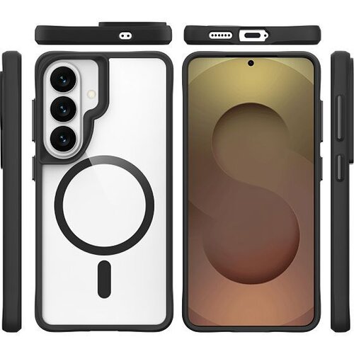 Max Mobile MM TPU SAM GALAXY S26 PLUS - DROP-PROOF COMBAT X BLACK MAGSAFE SLIM Slike