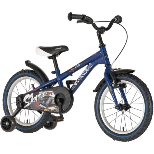 Visitor Bicikl kids beatskate 16" 9" v-brake kontra 105-125cm (16") plavi perla Cene