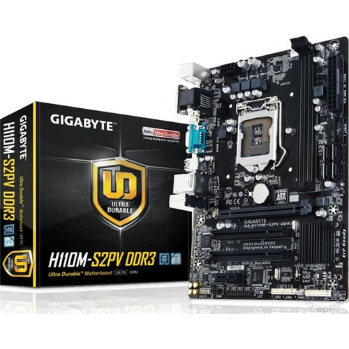 Gigabyte GA-H110M-S2PV DDR3 matična ploča Slike