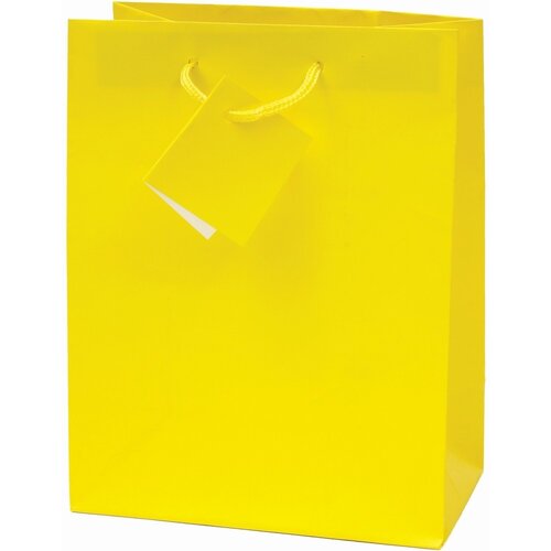  Vrečka darilna plast. mat a5 22,9x9,8x17,8 PROMOCIJA - RUMENA Cene