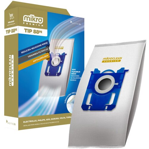 MIKRO Sintetičke vrećice za Electrolux E201S, E200S; Philips FC8022/04 Slike