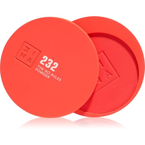 3INA The No-Rules Powder višenamjenska šminka za oči, usne i lice nijansa 232 - Hot coral, matte 8 g Cene