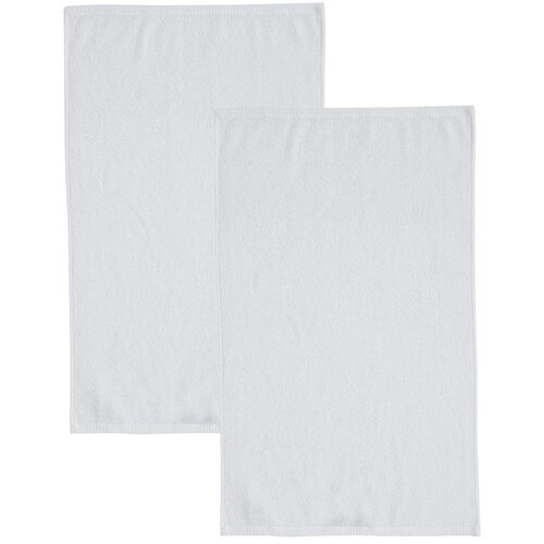 Catherine Lansfield Bijeli brzosušeći/od frotira pamučni ručnici u setu 2 kom 90x140 cm Quick Dry – Cijene