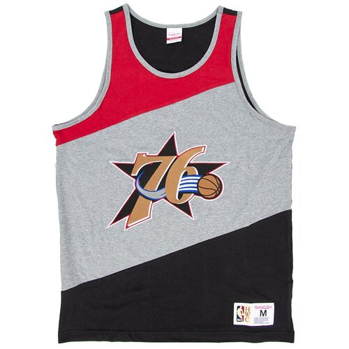 Mitchell And Ness Philadelphia 76ers HWC Colorblocked Cotton Tank Top majica Slike