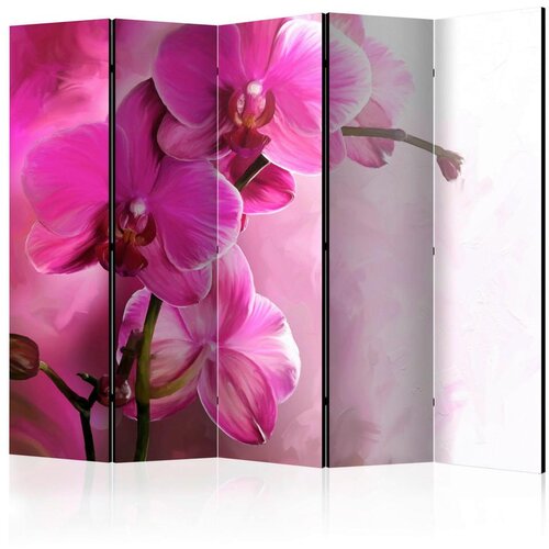 Artgeist Paravan Pink Orchid I, 5-Delni, Dvostranski Cene