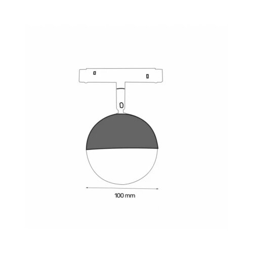  magnetic svetiljka LED25-1-12W 3000K 120&amp;deg; 48V dc Slike