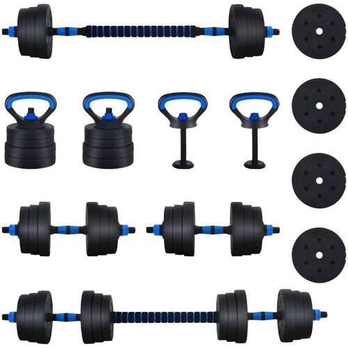  4-u-1 set bućica Crna i Plava 121 x 19 5 x 19 5 cm Slike