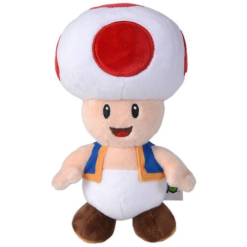 Super Mario Nintendo Toad Pli&amp;scaron;ana Igračka - 20 cm Slike