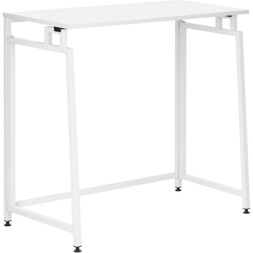 springos 80 cm zložljiva računalni&scaron;ka miza &ndash; moderna bela delovna miza, (5000125674) Cene