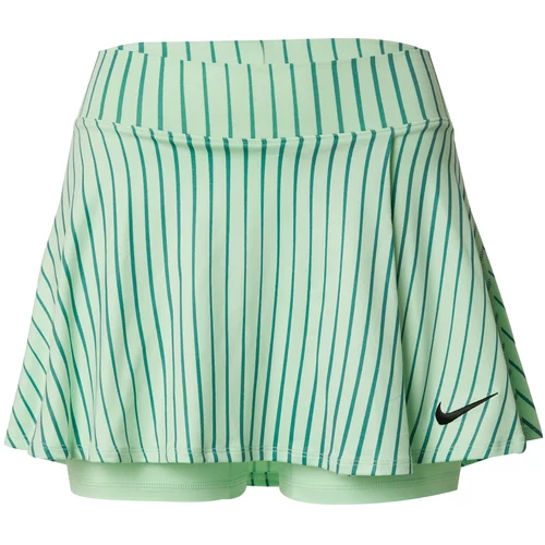 Nike Sportska suknja smaragdno zelena / pastelno zelena / crna