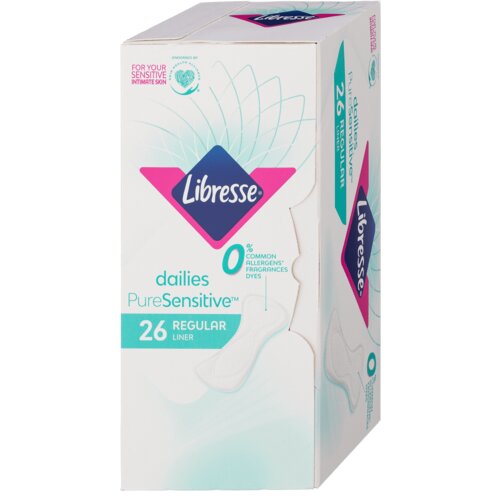 Libresse pure sensitive dnevni higijenski ulošci 26 komada Cene