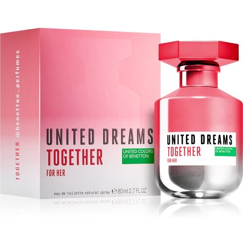 Benetton United Dreams for her Together toaletna voda za ženske 80 ml Slike