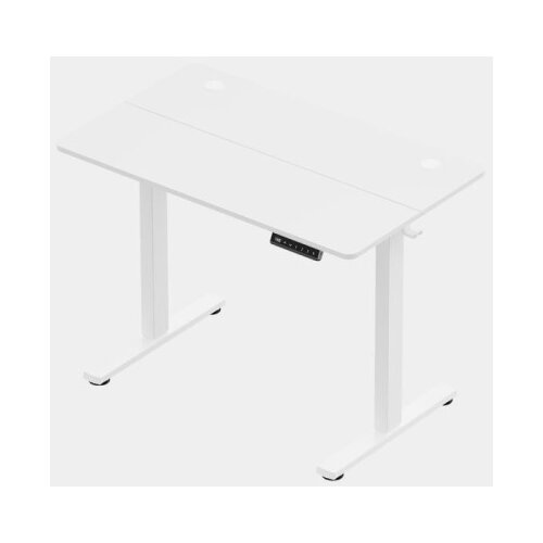 Vonhaus White Electric Height-Adjustable Standing Desk, 100 &times; 60 cm, with USB-C Charging Port Cijene
