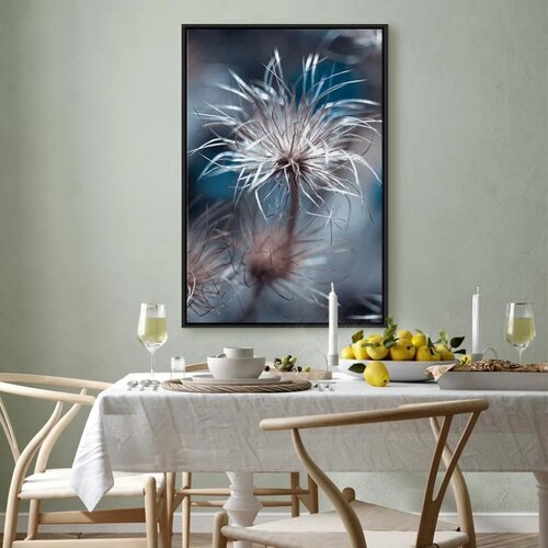  Slika - Plant in Blues (1 Part) Vertical 40x60 Slike