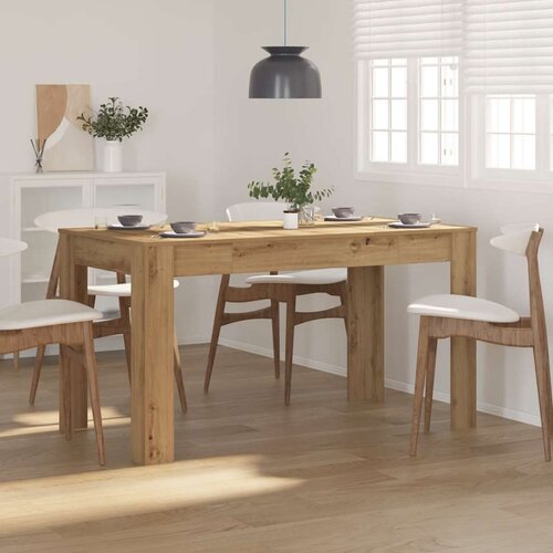  Blagovaonski stol Artisan hrast 140x74,5x76 cm izrađeno drvo Cene