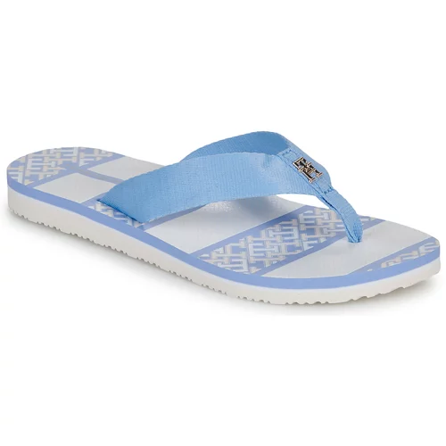 Tommy Hilfiger Sandali & Odprti čevlji TH MONOGRAM ESSENTIAL SANDAL Modra