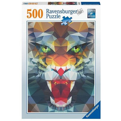 Ravensburger puzzle - Poligonalni lav - 500 delova Slike