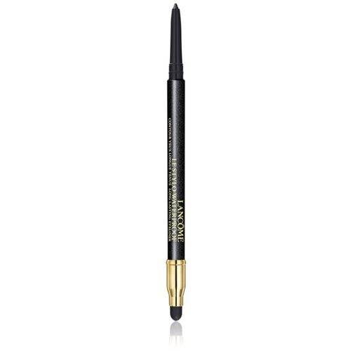 Lanc&amp;ocirc;me Le Stylo Waterproof vodoodporni svinčnik za oči z visoko pigmentacijo odtenek 01 Noir Onyx Slike