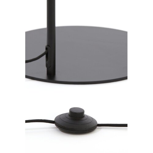 Light &amp;amp; Living Črna stoječa svetilka (vi&amp;scaron;ina 160 cm) Solna &amp;ndash; Slike